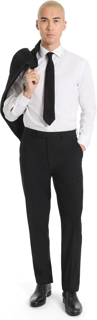 Calvin Klein Men's Premium Slim Fit Suit Separate Jacket (Jacket and Pants Sold Separately). (Black, S)