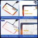 50 Sets 2026 VBS Name Tags Kit Galaxy Theme with Lanyard & Waterproof Card Holder, Writeable Name Badges for Church, Vacation Bible School, Summer Camp, and Group Activities