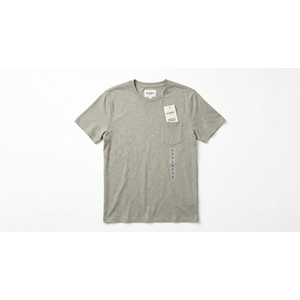 Goodfellow & Co Men's Short Sleeve Crewneck Pocket T-Shirt, Grey, S