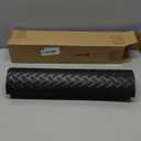 Breling 16 in x 10 ft Rubber Diamond Plate Rolls Garage Floor Mat for Under Car, Heavy Duty Flooring Rug for Trailers Garage, PVC Water/Stain Outside Resistant Parking Rv Tool