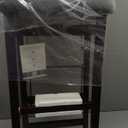 Linon Keira Pad Back Folding Bar Stool (Merlot/Brown)