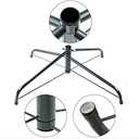  28 Inch Christmas Tree Stand for 4 to 10ft Christmas Trees, fits 1.3 inch Pole, Folding Christmas Tree Stand
