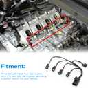 Replacement Part Number # 28329581 28388775 12685360 12687244 Fuel Injection Ignition Harness for GM Left Hand Fuel Rail 5.3L 6.2L V8
