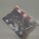 Small American US Anchor Boat Flag 12x18 Inch Sewn Stripes with 4 Clips- Embroidered Stars USA American Flag for Boat with Grommets