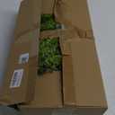 9FT Cedar Garland with Lights, Prelit Christmas Garland Artificial Realistic, Real Touch Pine Christmas Garland for Mantle Stairs Outdoor Decoration, Battery Operated Faux Greenery Garlands Thick Lush