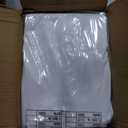 Eurmax USA New 10x10 Pop Up Canopy Replacement Canopy Tent Top Cover, Instant Canopy Top Cover ONLY, Choose 30 Colors,Bonus 4PC Pack Weight Bag (White)