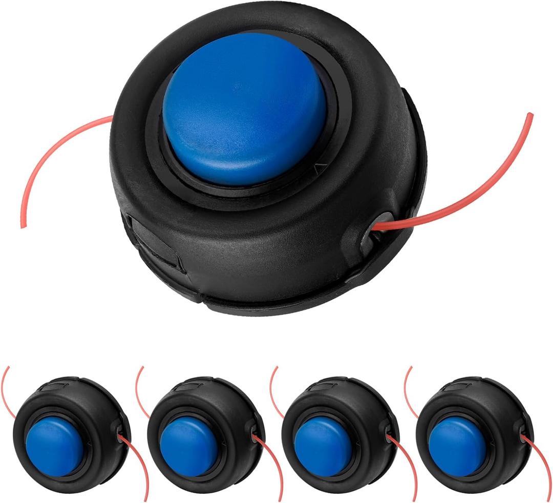 AUTOBABA 5-Pack T35 Tap Advance Trimmer Head for String Trimmers Weed Eaters Compatible with Husqvarna 123L 225L 232L 323L 324Lx 325L 325Lx 326L 322R 130C 130L Replace# 537388101 531300194 531300183