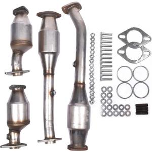 4Pcs Catalytic Converter Set Compatible with Nissan Frontier NV1500 NV2500 NV3500 Pathfinder Xterra 4.0L 40746 16468 16467