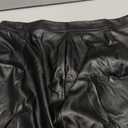 Lilosy Sexy Lace Up Leather Pu Wireless Garter Women Teddy Bodysuit Corset Bustier Top Outfit Nightout One Piece (XX-Large, Black)