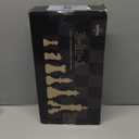 3 in 1 Magnetic Chess Set & Checkers Backgammon Board Game Set, 15" Wooden Folding Chess Board, Tournament Portable Travel Chess Set, Beginner Chess Board Game for Adults & Kids