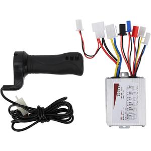 Keenso 12V 500W Throttle Motor Brushed Speed Controller & Throttle Grip for Electric Scooter