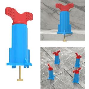 Tile Leveling System, Reusable Tile Tools for Installation, Tile Self Leveling Spacers, Floor Leveler Self Leveling Compound (40 Sets)