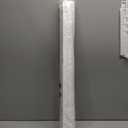 LazBlinds No Drill Light Filtering Roman Shades, White, 32" W x 48" H