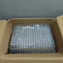 Metal Shopping Basket - 6 Pcs with Handles, Small Market Basket for Retail, Grocery, & Flea Markets