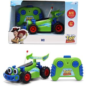 Jada Toys 1:32 RC Toy Story RC Buggy Simple Function Remote Control Car for Kids with 5.5" Body and Movie-Inspired Design No Figure Included