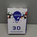 JAYO 2000G ABS Like Resin for 3D Printer, 405nm UV Curing Photopolymer Rapid 3D Resin for 2K 4K 6K 8K LCD/DLP/SLA 3D Printers, Non-Brittle & High Toughness & Low Shrinkage, 2KG Dark Grey