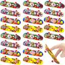 28 Pack Finger Skateboards Toys for Kids Party Favors, Christmas Gifts Finger Sports for Grandkids Boys Girls Creative Fingertip Movement Toys Birthday Gifts Class Prizes Christmas Goodie Bag Stuffers