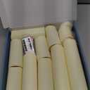 Vinkor Flameless Candles Battery Operated Candles Real Wax Pillar LED Candles with 10-Key Remote and Cycling 24 Hours Timer (Ivory 4" 5" 6" 7" 8" 9")