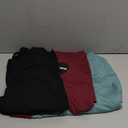 Huukeay 3 Pack 3/4 Length Sleeve Women's Tops Side Slit Tunic Loose Fit Round Neck Tee Shirt Ladies Casual Basic Fall Clothes.Size Large