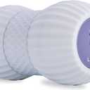 LOOKEE Vibrating Massage Roller for Plantar Fasciitis - 4-Speed Peanut Massage Ball for Deep Tissue Therapy from Neck to Feet Massager - Vibrating Foot Roller