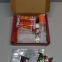 JOICEE Christmas Taba Squishy Kit, DIY Xmas Squishy Making Kit 18OZ AB Liquid Silicone with Xmas Tree Stocking Snowman Reindeer Molds for Make Your Own Christmas Soft Squishies Party Favors Gifts