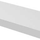 Floating Shelf, Set of 1 Wall Shelf, 30 in W x 12.75 in D x 2 in H Wooden Floating Wall Shelf with Invisible Brackets for Living Room/Bedroom/Bathroom/Kitchen Storage and Decor, White