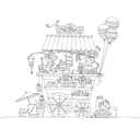 Worlds of Wonder: A Coloring Book for the Curious