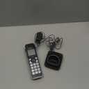 Panasonic Additional Cordless Phone Handset, Advanced Call Block, Compatible with KX-TGF94x and KX-TGF97x Series - KX-TGFA97B (Black with Silver Trim)