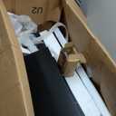 SoBuy Wall Cabinet Laundry Room, Medicine Cabinet for Bathroom Kitchen Garage, 3 Doors Wall Storage Cabinet with Adjustable Shelf, Black FRG231-L-SCH