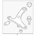 Subaru Front Lower ARM ASSE