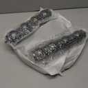 Round Side Table,Stable Small Drink Table for Small Spaces, Modern Accent Side Table with Solid Rubber Wood Table Leg,Easy Assembly for Living Room, Bedroom, Sofa & Office Corners-Black