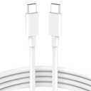 10ft 100W USB C to USB C Cable for MacBook Pro MacBook Air Charger, iPad Pro 12.9 11 inch, iPad Air 5 4, Mini 6, iPhone 15/15 Pro/15 Plus/15 Pro Max, Samsung Galaxy, USBC Type C PPS Fast Charging Cord