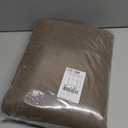 RYB HOME 100% Blackout Linen Textured Curtains 84 inches Long, Thermal Insulating Privacy Energy Saving for Bedroom Living Room Window Office Theater Dining Nursery, W 52 x L 84 in, Coffee, 2 Panels