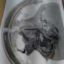 18'' Drum Chandeliers for Dining Room, 6-Light Black Farmhouse Chandelier Linen Drum Light Fixture, Round Chandelier Hanging Pendant Lighting for Bedroom Living Room Foyer