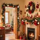 12PCS Velvet Christmas Ornaments - Christmas Balls Ornaments - 80mm Glitter Christmas Tree Decoration with a Delicate Gift Box for Christmas, Parties, Decorations(Burgundy Beige Green Brown) (Mixed Color)