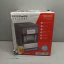 Frigidaire Gallery, 33 Lbs. Countertop Ice Maker, Nugget Shaped Ice, Stainless Steel Trim (Black)