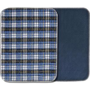 Anti-Slip Quilted Washable and Reusable Incontinence Bed Underpads, 35"X52" (2 Pack), Waterproof Sheet and Mattress Protectors