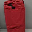 Christmas Tree Storage Bag with Wheels - Canvas Duffel for 12-Foot Fake Trees and Protecting Holiday Decorations and Inflatables by Elf Stor (Red)