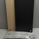 Furinno Turn-N-Tube 3-Tier Compact Multipurpose Shelf Display Rack with Classic Tube, Black/Grey