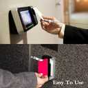 10 Pack OUNER All Bodies Deserve Equal Healthcare Funny Badge Reel with Black Glitter, Retractable ID Clip Holder for Nurses Doctor Healthcare Medical Hospital Office Worker, Nurse Week Gifts