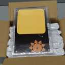 Egofine 5x7 Acrylic Frames 6 Pack, 20mm Thicker Frameless Clear Picture Frames, Double Sided Magnetic Picture Frames, Free Standing Desktop Display