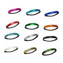 12pcs Glitter Elastic Hair Bands for Women Candy Color Sports Headbands Non-slip Sparkly Hair Wraps for Workout Spa Party Outdoor Activities Random Colors Random Color
