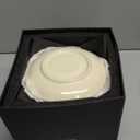 KAMMAK Tea Cups and Saucers Set of 2, Porcelain Coffee Cups, 7-Ounce Stackable Espresso Mugs, Ceramic Demitasse for Coffee, Latte, Americano, Tea, Red Orchid