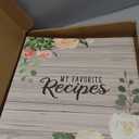 Paper Junkie 3 Ring Binder for Recipes with 12 Divider Tabs, 2-Sided Pocket, and 2 Sets of Sticker Sheets (10 x 11.5 in) - Cookbook Binder