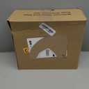 Moforoco Kitchen Dish Soap Dispenser Set, 16OZ Glass Bottle, Hand and Dish Soap Dispenser Set, Instant Dry Tray, Non-Slip Silicone Pad, Brush Holder with Smiley Face Sponge Holder, Kitchen Decor