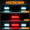 Third 3rd Brake Light LED for 2015-2020 Ford F150, High Mount Rear Brake Lights Assembly for 2017-2020 F250/F350/F450 Super Duty, Waterproof Center Cab Lamp Stop Light