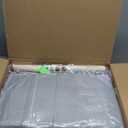 Baby Playpen with Mat, 50x50 Inch Playpen with Mat Waterproof for Babies and Toddlers Play Pen Playards Safety Gate Fence Active Center Indoor (Dark Grey + Mat)