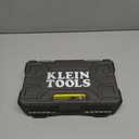 Klein Tools 66090 1/2-Inch Impact Socket Set, 2-in-1 Slotted Design, 12-Point Deep Sockets, for Impact Wrenches, Includes Tool Case, 6-Piece
