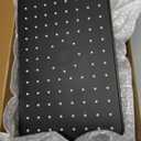12 Inch Rain Shower Head High Pressure Dual Shower Heads Rainfall Showerhead with 9 Sprays Handheld Spray Combo & 70"Long Fixed Showerheads Hose, Matte Black Bathroom Accessories