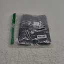 voenxe Women Workout Shorts,High Waisted Yoga Biker Short,Spandex No Front Seam Sports Gym Running Exercise Soft Short,2 Pack (XL, Black)